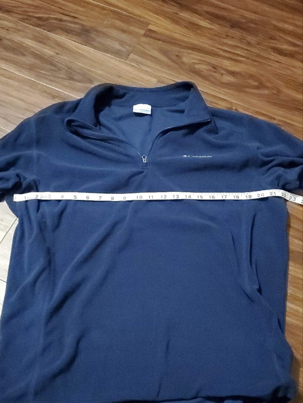 Columbia Men’s Navy Zip-Up Pullover - Picture 5 of 8